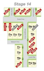 Tower Hill Estate - Swan Hill Release Map