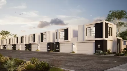 Trigon Lane Townhouses - Landsdale Streetscape