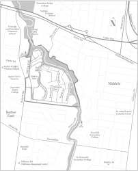 Valley Lake Estate - Keilor East Location map
