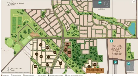 Vermont Townhome Collection at Arramont - Wollert Location