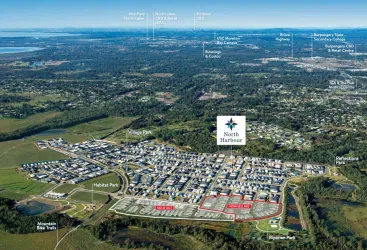 Villaworld Homes at North Harbour Estate - Burpengary East Aerial