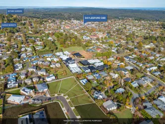 Vue Estate - Daylesford Aerial