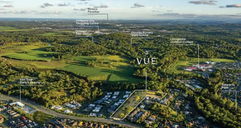 Vue Estate - Ormeau Aerial
