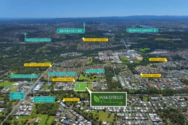 Wakefield Parkway - Wakerley Location Map