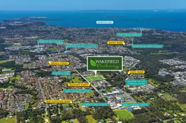 Wakefield Parkway - Wakerley Location Map