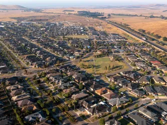 Wallara Waters Estate - Wallan Aerial
