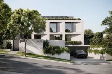 Warwick Hill Townhouses - Greensborough Render