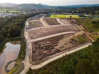 Wattle Glen Estate - Lenev Aerial