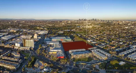 Wattle House Townhomes - Maidston Aerial
