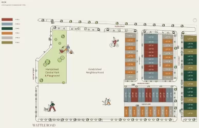 Wattle House Townhomes - Maidstone Masterplan