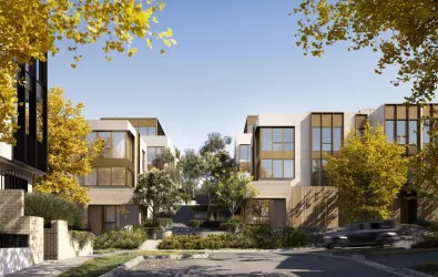 Wembley Hill Townhomes - Box Hill South Façade