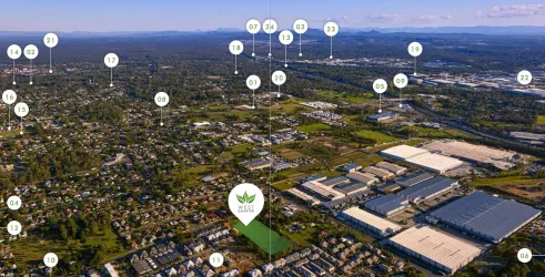 West Quarter Estate - Richlands Aerial