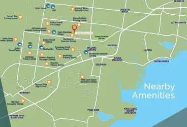 Westonbury Residences - Truganina Location map