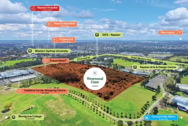 Westwood Estate - Caddens Aerial