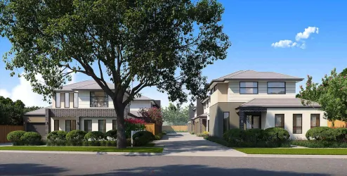 Wetherby Townhomes - Berwick Render