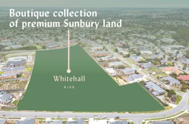 Whitehall Rise Estate - Sunbury Aerial