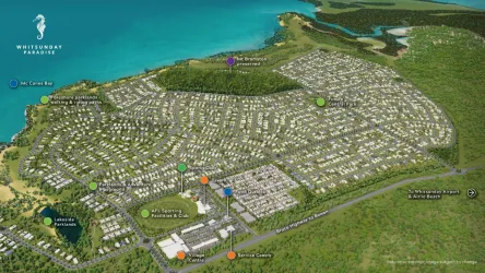 Whitsunday Paradise Estate - Bowen Aerial