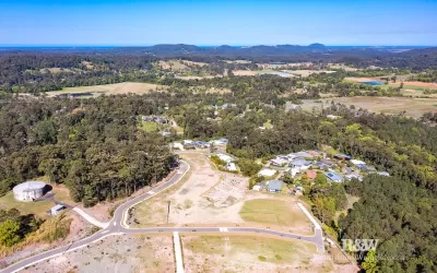 William Road - Powers Court - Eumundi Aerial