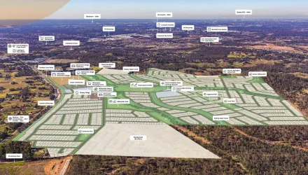 Willowdale Estate - Denham Court Aerial