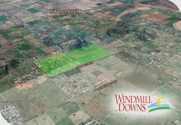 Windmill Downs Estate - Moore Creek Aerial