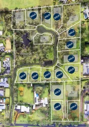 Wisteria Fields Estate - Mount Eliza Aerial