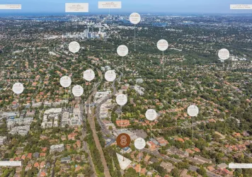 Wolseley Eight Estate - Lindfield Aerial