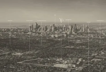 Yarra Park Townhomes - Alphington Aerial