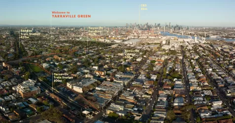 Yarraville Green Estate - Yarraville Location Map