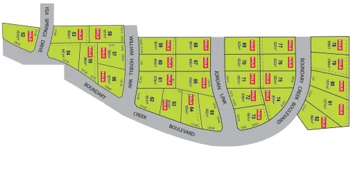 Yea Springs Estate - Yea Stage Plan