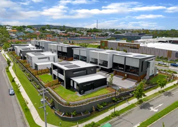 Yeerongpilly Green Riverside Townhomes - Yeerongpilly Aerial