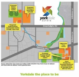 Yorkdale Estate - Winter Valley Location map