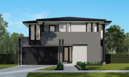 Bancroft by Burbank Homes Façade