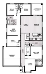 289 Werribee Vale Road - Bacchus Marsh - Lot 2 Floorplan