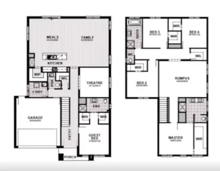 289 Werribee Vale Road - Bacchus Marsh - Lot 3 Floorplan