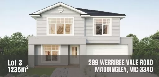 289 Werribee Vale Road - Bacchus Marsh - Lot 3 Façade