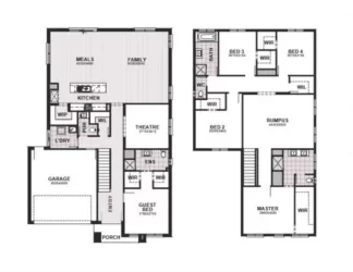289 Werribee Vale Road - Bacchus Marsh - Lot 3 Floorplan