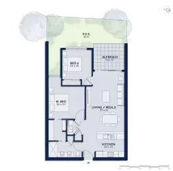 91 marine Floor Plan Unit 5