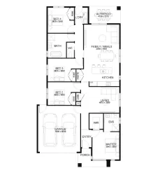 Aldo Estate - Fraser Rise - Lot 808 Floorplan