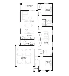 Aldo Estate - Fraser Rise - Lot 819 Floorplan