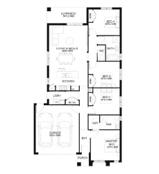 Aldo Estate - Fraser Rise - Lot 819 Floorplan