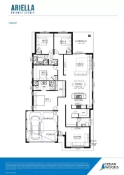 Ariella Private Estate - Henley Brook - Lot 69 Floorplan