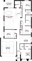 Arramont Estate - Wollert - Lot 1610 Floorplan