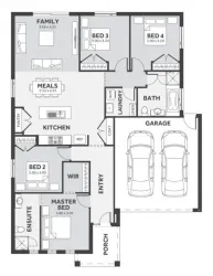 Attwell Estate - Deanside - Lot 1229 Floorplan