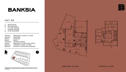 Banksia Townhouses - Whitlam - Lot 25 Floorplan