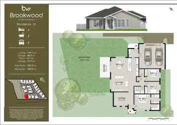 Brookwood Townhomes - Strathfieldsaye - Lot 1 -