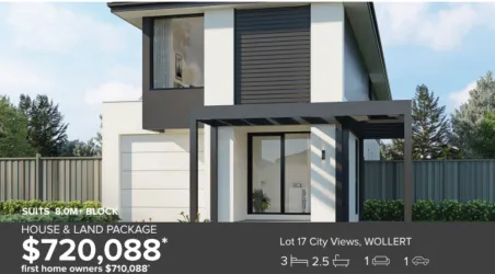 City Views Estate - Wollert - Lot 17 Façade