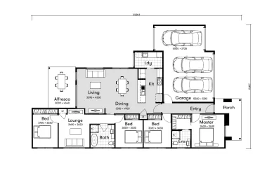 Deebing Springs Estate - Deebing Heights - Lot 21 Floorplan