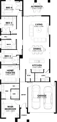 Eastleigh - Cranbourne East - Lot 104 Floorplan