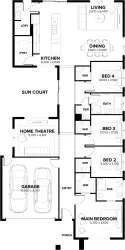 Eastleigh - Cranbourne East - Lot 105 Floorplan