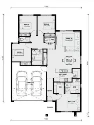 Eastleigh - Cranbourne East - Lot 141 Floorplan